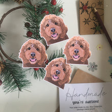 Load image into Gallery viewer, Pet Stickers Pack | Custom Illustration
