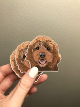 Load image into Gallery viewer, Cockapoo Sticker/Vinyl Sticker/Laptop Sticker/Water bottle sticker/Mug Sticker/Notebook Sticker/Dog lover sticker
