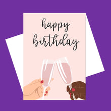 Load image into Gallery viewer, Birthday card/Friend card/Wine lover card/Funny birthday card
